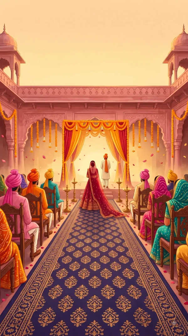 Haveli Darwaza wedding invitation design